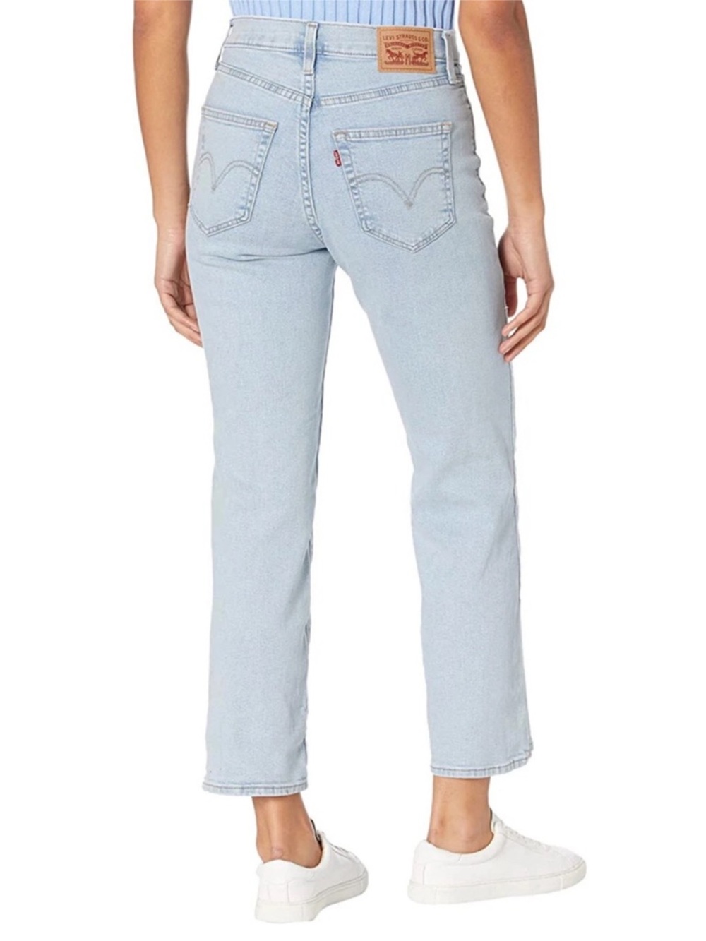 Levi’s High Waisted Crop Flare Jeans